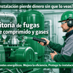 auditoria de fugas de aire comprimido y gases