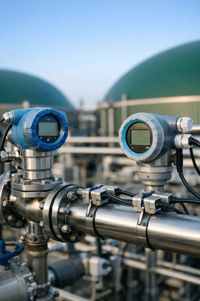 Medición de presión y caudal